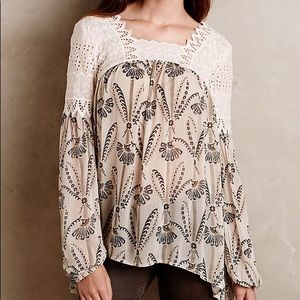 Anthropologie top by floreat
